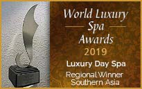 world luxury spa awards 2019 winner Luxury Day Spa regional Winner Southern Asia