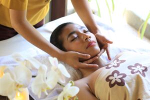 serenity with a facial spa