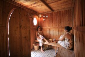 sauna room