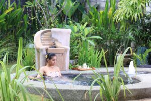 warm water bath